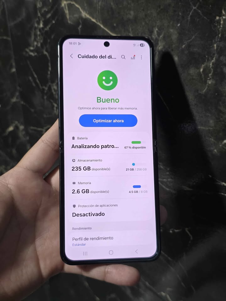 Samsung Zflip4 Libre de fabrica para cualquier empresa 256gb De Almacenamiento 8gb De Ram