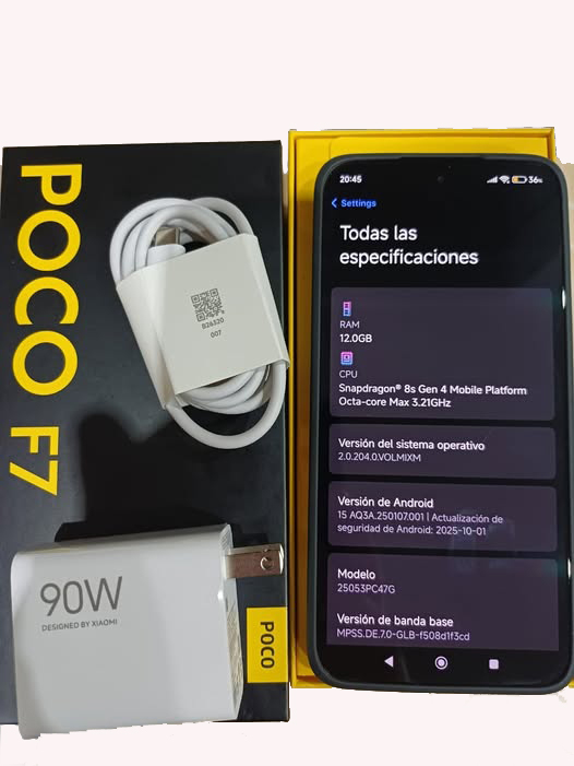 Xiaomi poco F7 12+12/512gb
