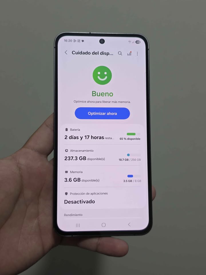 Samsung S24 FE Libre de fábrica para cualquier empresa 256gb de almacenamiento 8gb de ram
