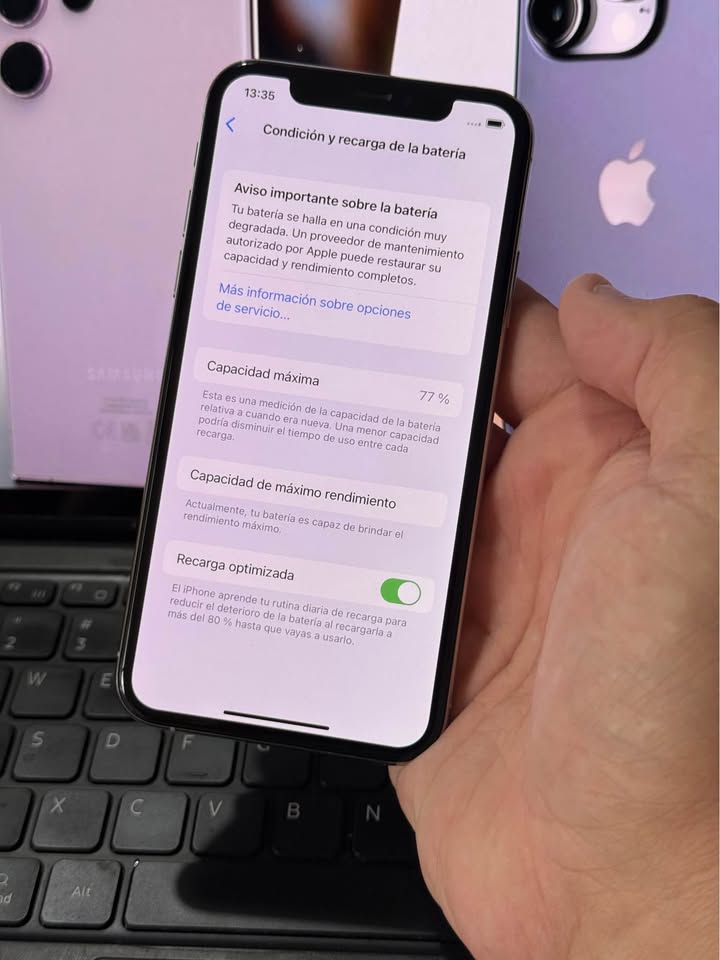 Vendo IPhone XS LIBRE 64gb 🔋77 original, No permuto , IMPECABLE