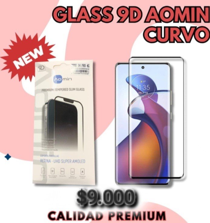 VIDRIO TEMPLADO CURVO TODAS LAS MARCAS