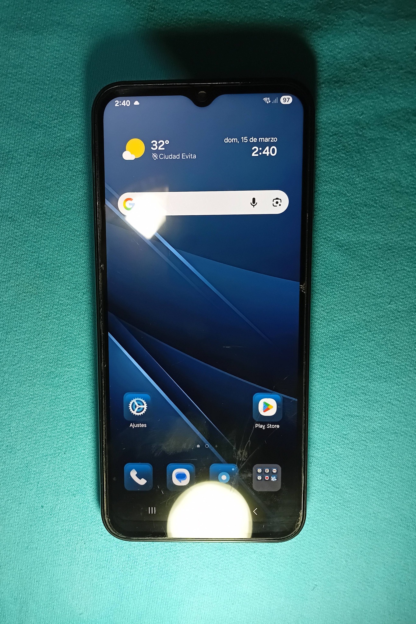 Permuto Samsung a14 5G libre d fabrica impecable 128gb 4+4 d ram x 1 celu mas dife a mi favor