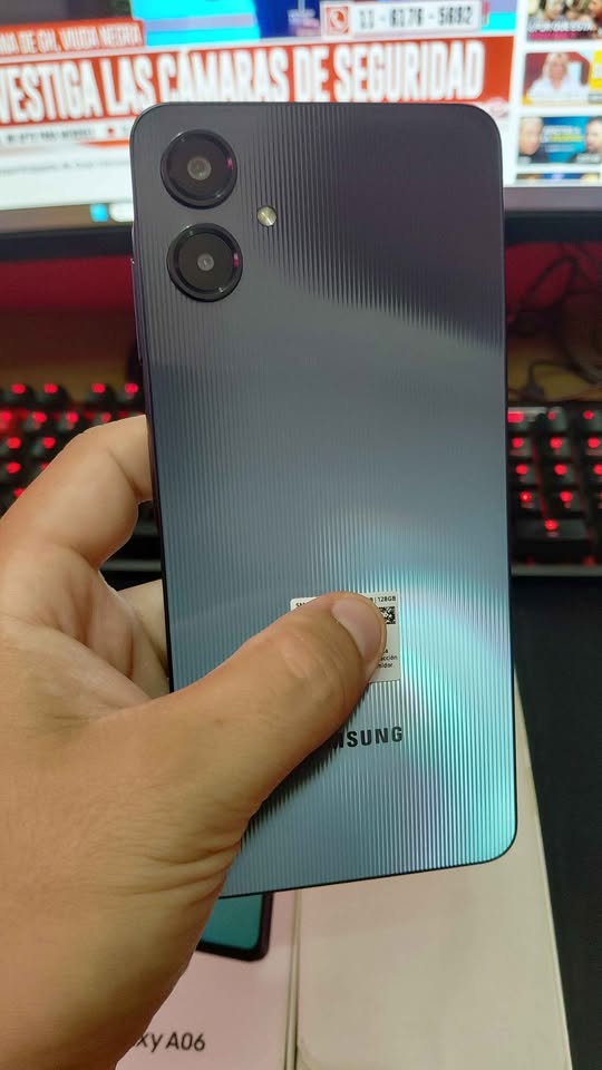 Samsung A06 128GB Libre Nuevo Permutas