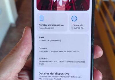 Motorola Rarz 60 a Esim 512Gb y 12 De Ram,Como Nuevo sin Detalles y sin Fallas !!