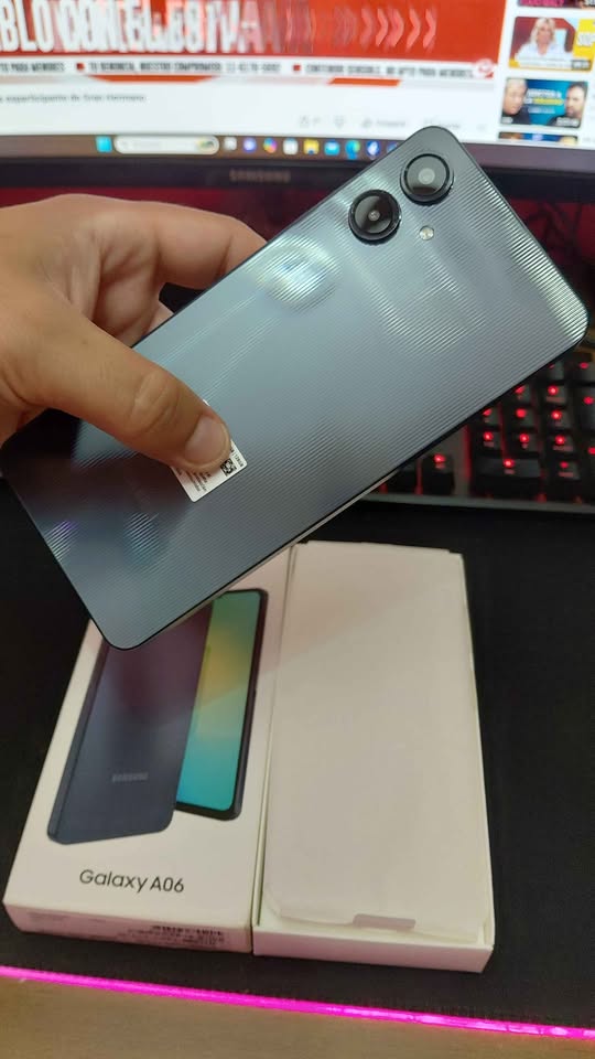 Samsung A06 128GB Libre Nuevo Permutas