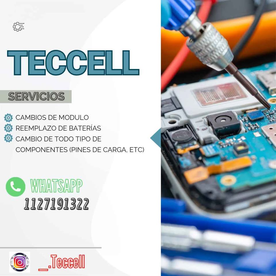 Cambios de modulo, baterías, pin de carga, microsoldadura, piezas de todo tipo, celulares