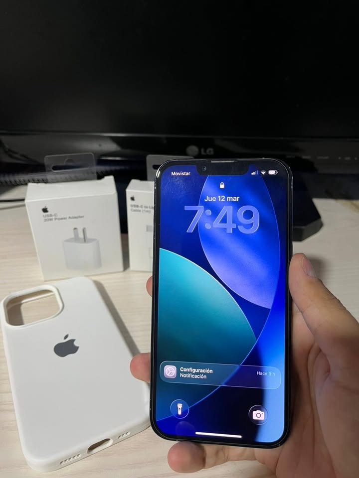 LÍQUIDO iphone 13 pro Azul Sierra 128GB 84% impecable como nuevo