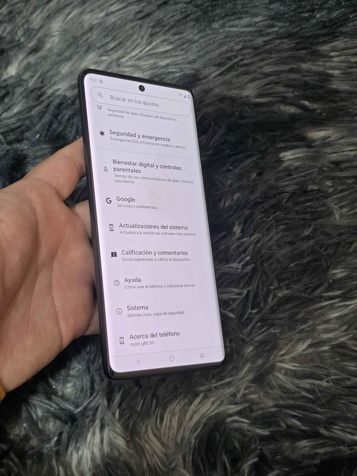 Motorola G85 5g Libre de fabrica para cualquier empresa 256gb de almacenamiento 8gb de ram
