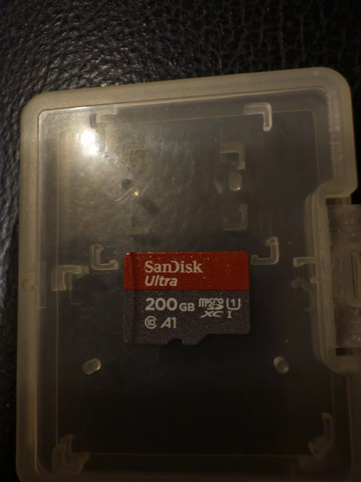 Memoria MicroSD SanDisk Ultra 200GB – 100% Original (Testeada)