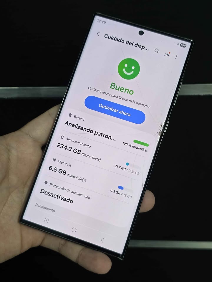 Samsung S23 Ultra Libre Esim Para Cualquier Empresa 256gb de almacenamiento y 12gb de ram