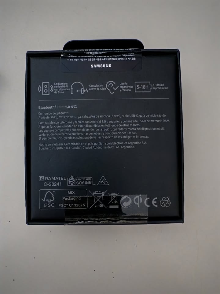 Auriculares Inalámbricos Samsung Galaxy Buds2 Pro