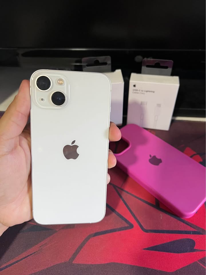 LÍQUIDO iPhone 13 Blanco 256gb 86% como nuevo 🔋