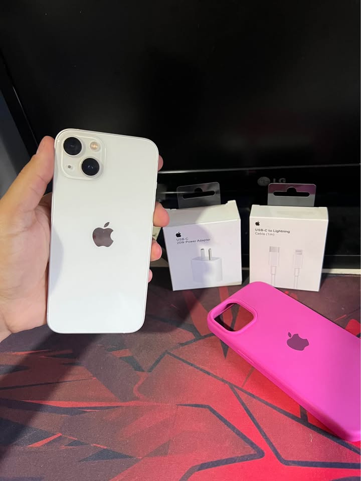 LÍQUIDO iPhone 13 Blanco 256gb 86% como nuevo 🔋