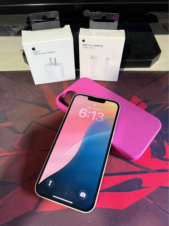 LÍQUIDO iPhone 13 Blanco 256gb 86% como nuevo 🔋