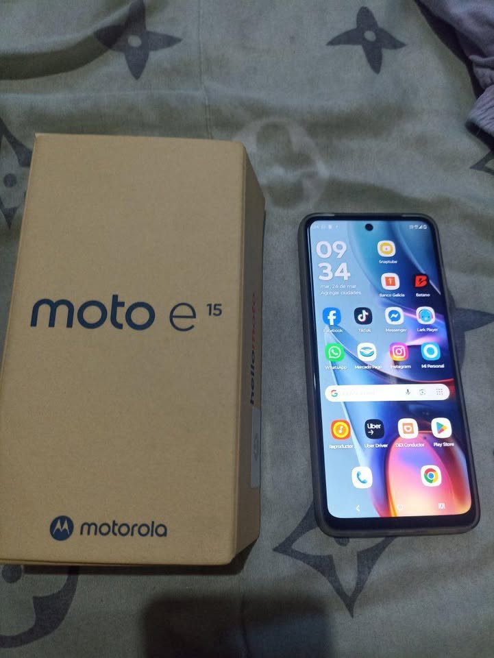 Moto e 15 nuevo