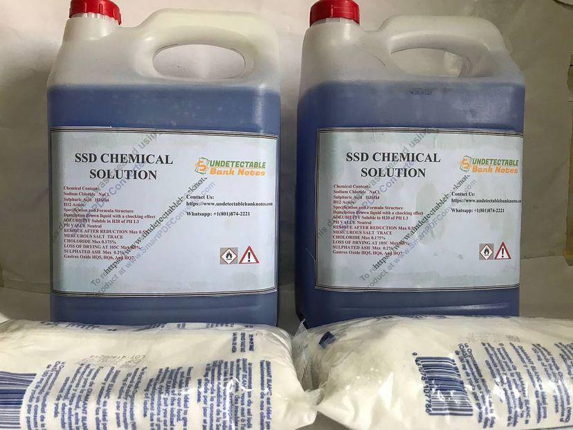 Ssd Solución química para limpieza