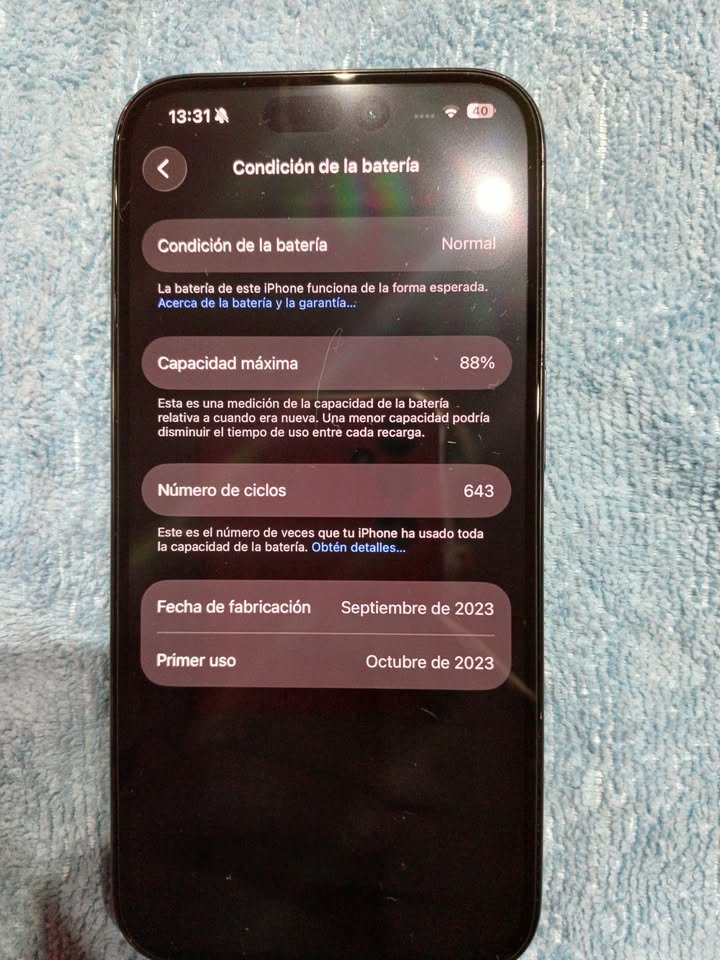 iPhone 15 pro 128 GB