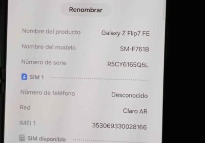 Vendo Samsung galaxy z flip 7 fe