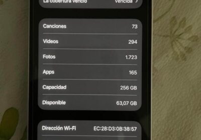 IPHONE 14 PÚRPURA 256GB MEMORIA INTERNA BATERÍA 91%
