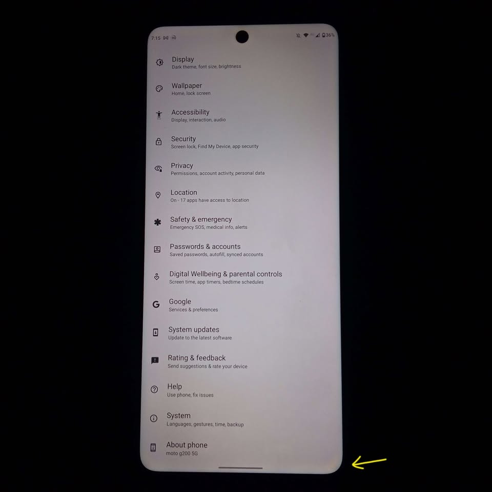 Celular Motorola G200 libre