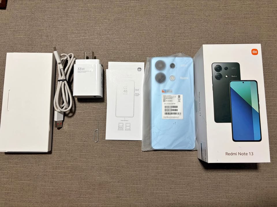 Xiaomi redmiNote 13 5G Dual SIM 128 GB AZUL MARINO 6 GB de RAM – igual a nuevo. Poco uso!
