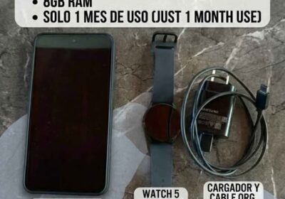 VENDO Celular Samsung FE 24 y Reloj Watch 5