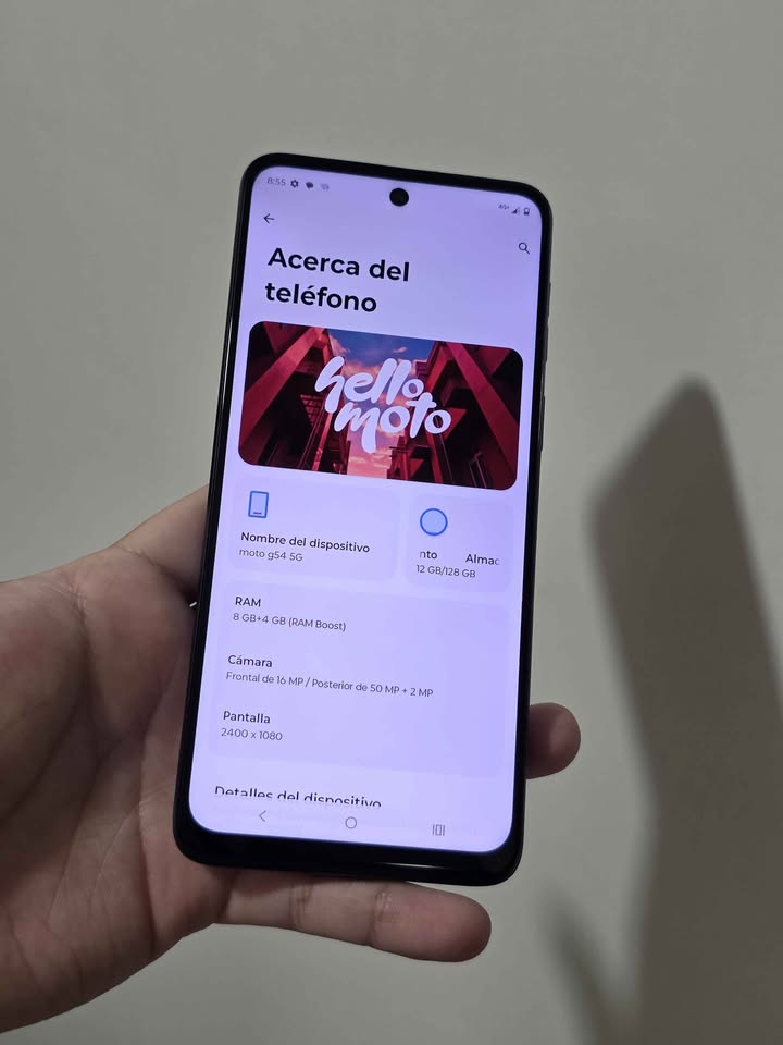 Motorola G54 5g Libre De Fábrica Para Cualquier Empresa 128gb De Almacenamiento 8gb De Ram