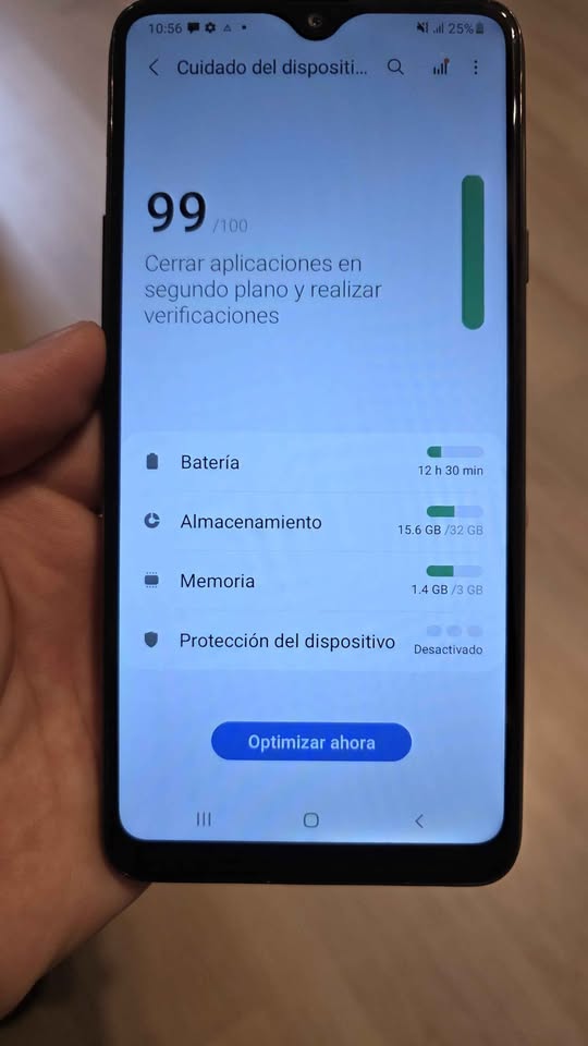 SAMSUNG GALAXY A20S LIBRE 32GB 3GB RAM ANDROID 11 EN BUEN ESTADO