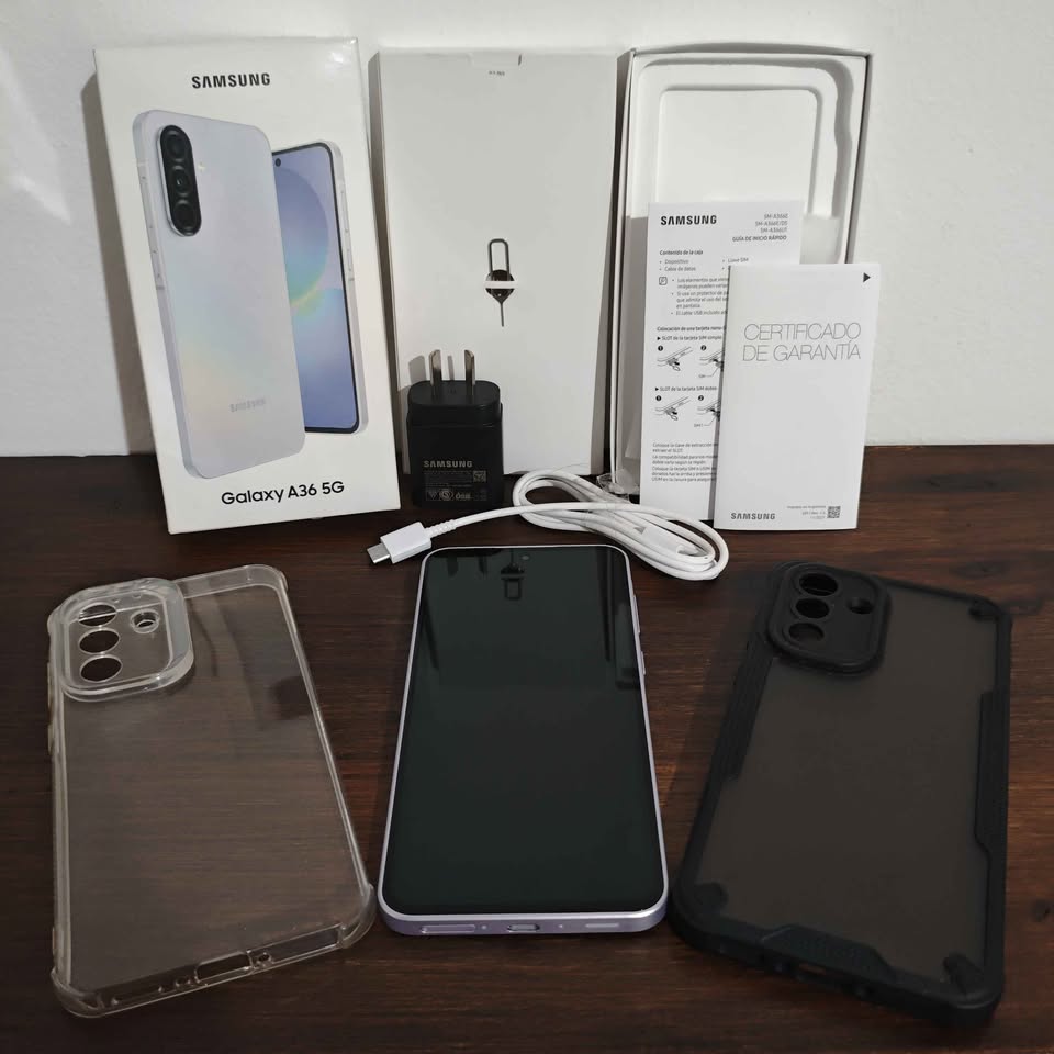 Samsung Galaxy A36 5G 8+256GB – ¡Igual a Nuevo + Full Combo! 🚀