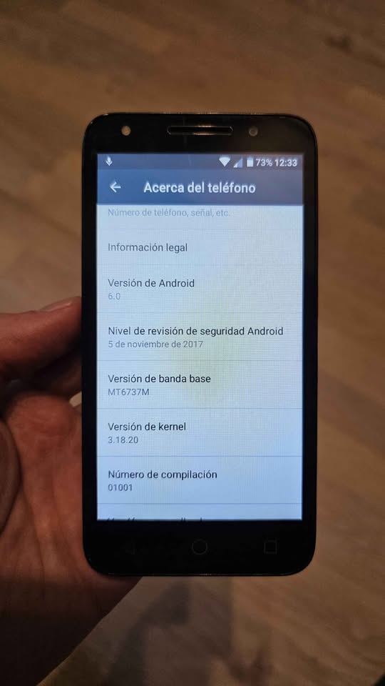 TCL G50 LIBRE 8GB ANDROID 6 EN BUENAS CONDICIONES