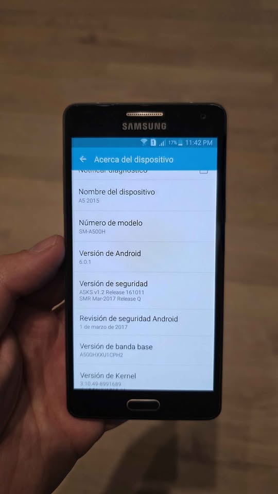 SAMSUNG GALAXY A5 2015 LIBRE DUOS 16GB EN BUENAS CONDICIONES