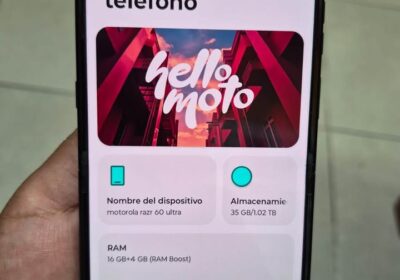 Moto razr 50 ultra 1 TB / con detalle Libre ✅