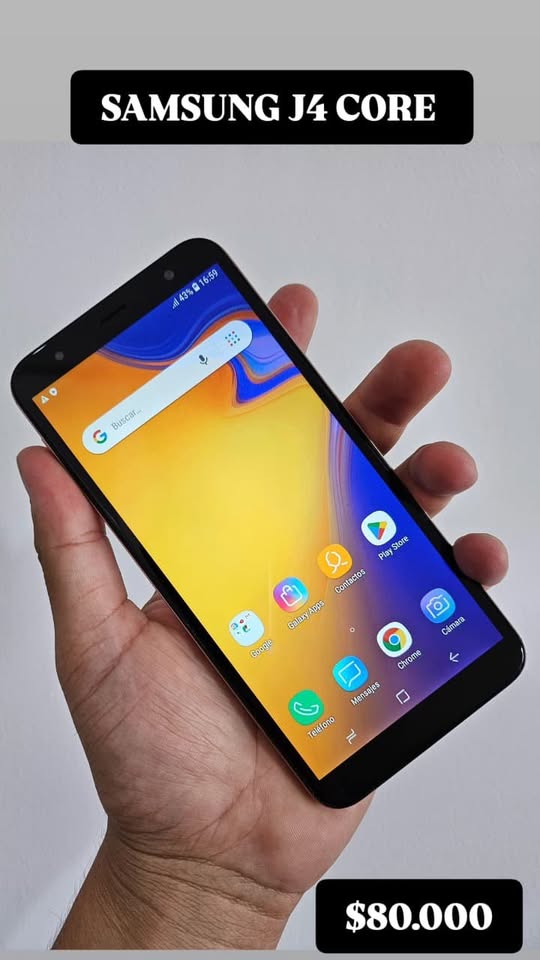 SAMSUNG J4 CORE VENDO O PERMUTO