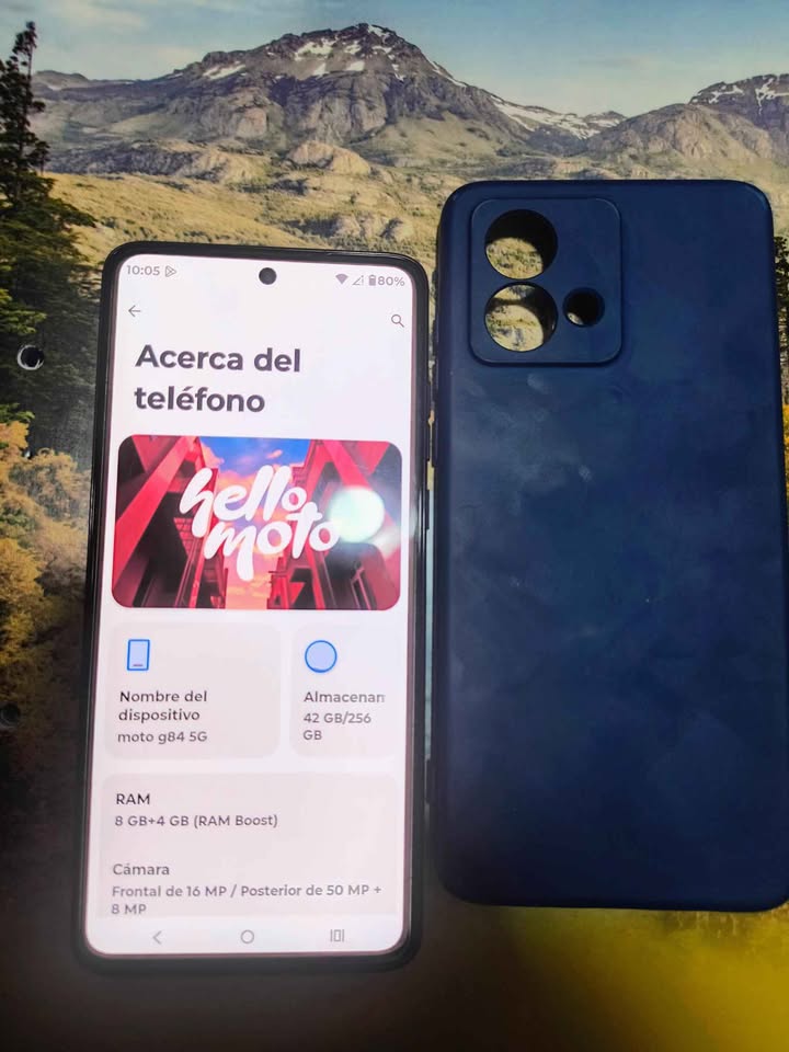 moto G84 libre esim (chip virtual ) 256/8 ram