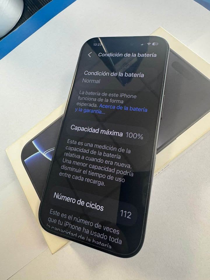 16 Pro 128gb 100% bat original