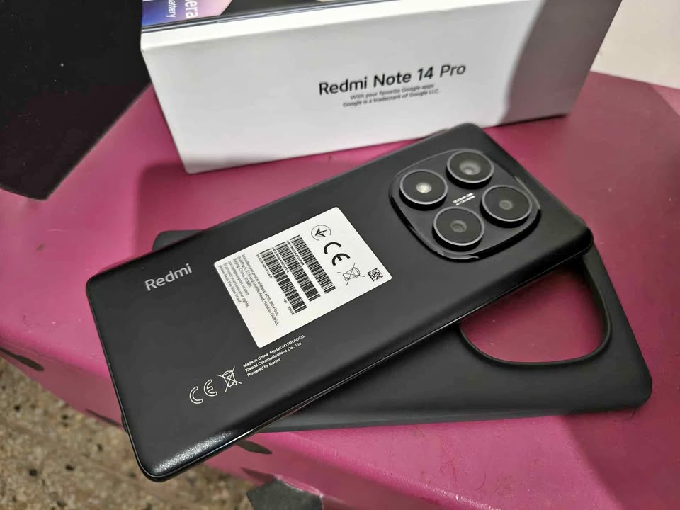 Xioami redmi note 14 pro a WiFi, no lee chip físico. Impecable 256gb $215.000