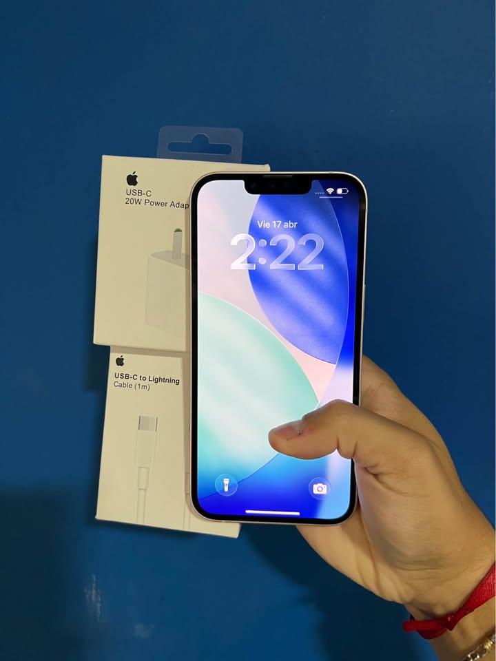 OPORTUNIDAD iPhone 13 rosa 128gb 86 por ciento