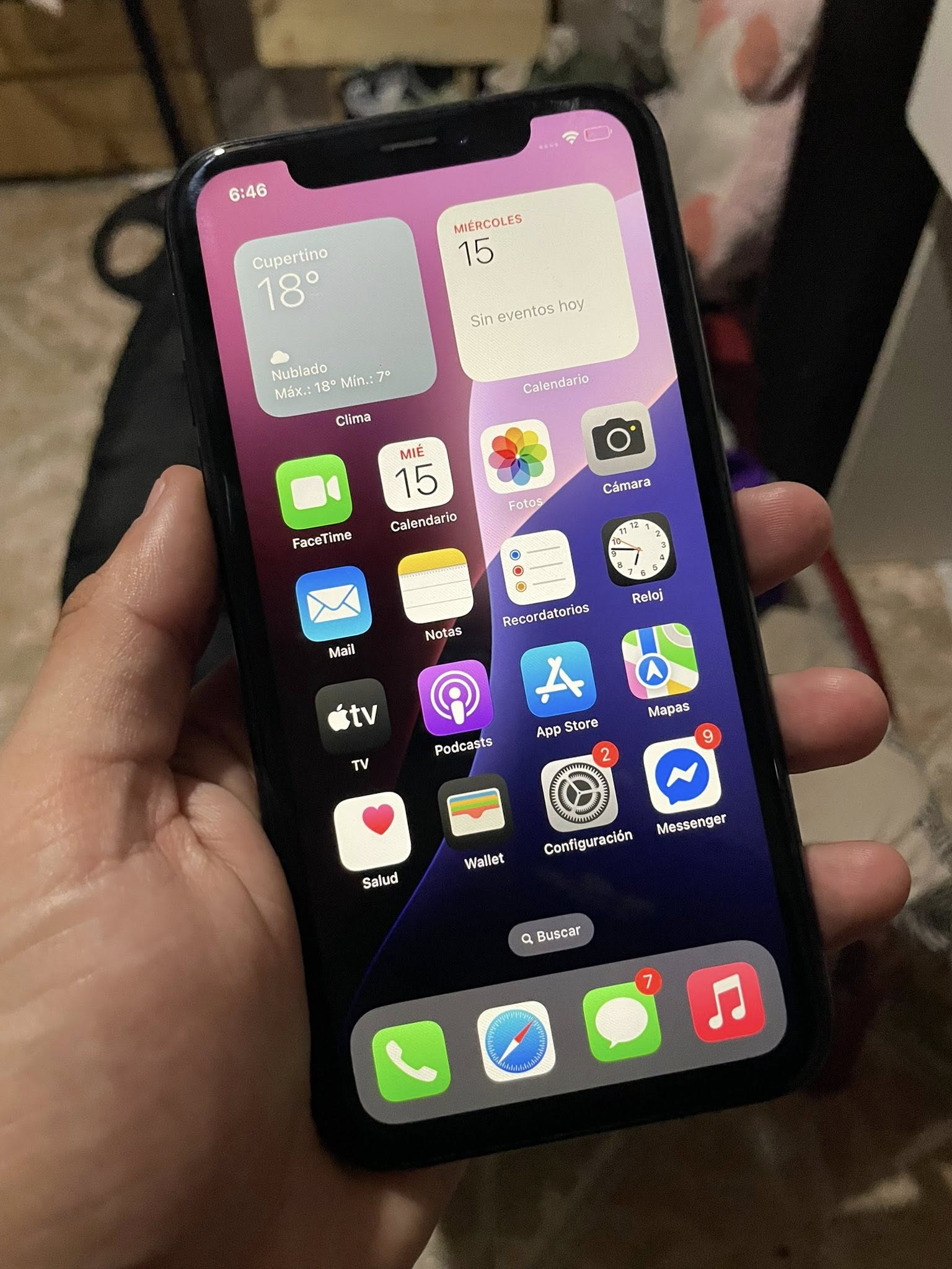 iPhone 12 Pro Gold en caja 128gb 77% libre de todo sin detalles 350.000