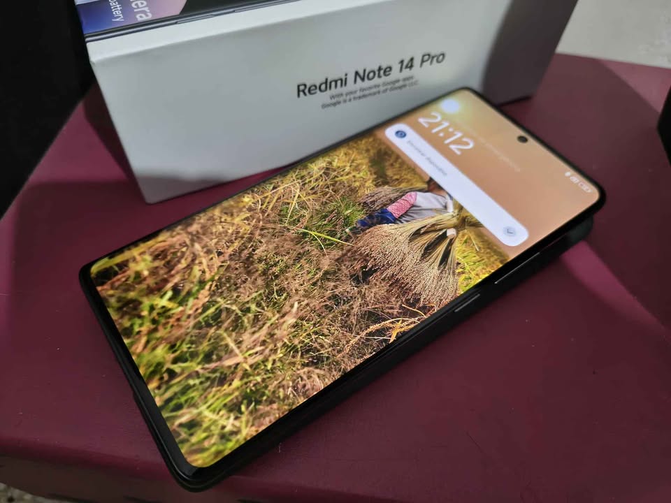 Xioami redmi note 14 pro a WiFi, no lee chip físico. Impecable 256gb $215.000