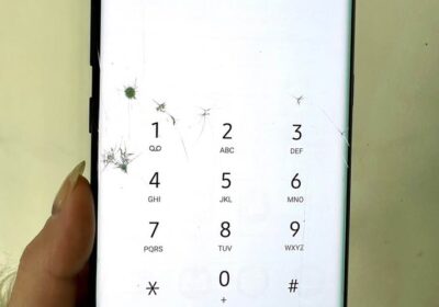 Samsung note 8 (detalles en la pantalla)