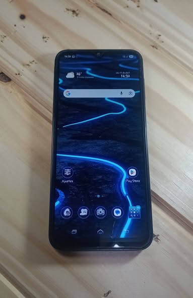 A14 libre d fabrica mínima línea en pantalla