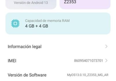 Nubia Music 128 GB 4 GB RAM (A WIFI)