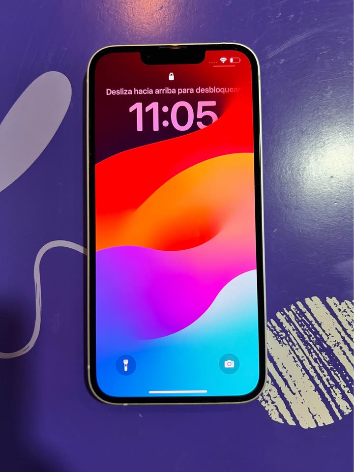 LÍQUIDO iPhone Starlight 85% ok perfecto