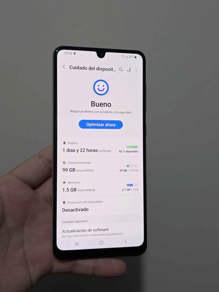 Samsung A31 Libre para cualquier empresa 128gb de almacenamiento 4gb de ram