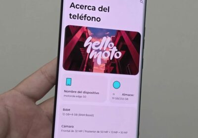 Moto Edge 50 Sólo Wifi 256gb de almacenamiento 12gb de ram