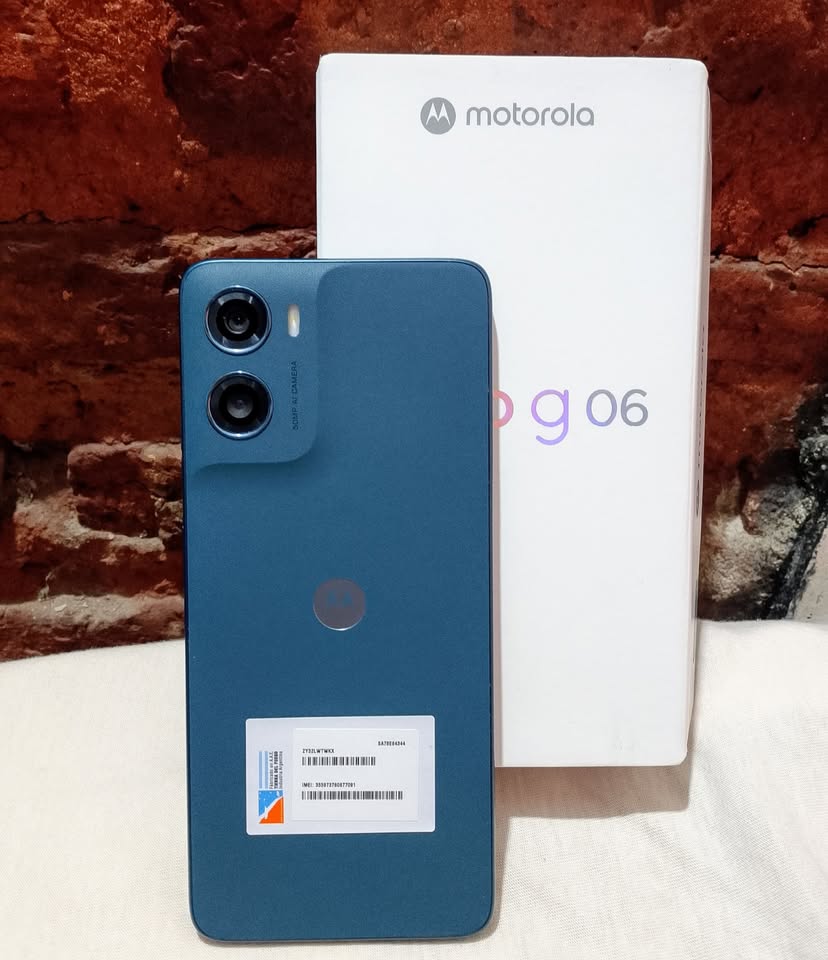 MOTO G06 NUEVO 128GB OPORTUNIDAD HAGO PUNTO DE ENCUENTRO ZONA SUR Y CAPITAL