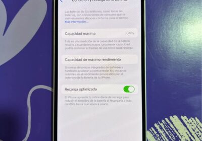 LÍQUIDO iPhone Starlight 85% ok perfecto