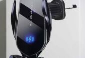 CARGADOR INALÁMBRICO CON SOPORTE PARA AUTO Y SENSOR INTELIGENTE. FJ21. NUEVO! ✅
