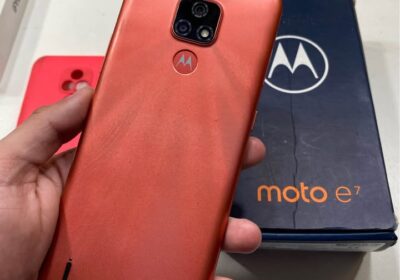 Vendo Motorola e7 completo en caja