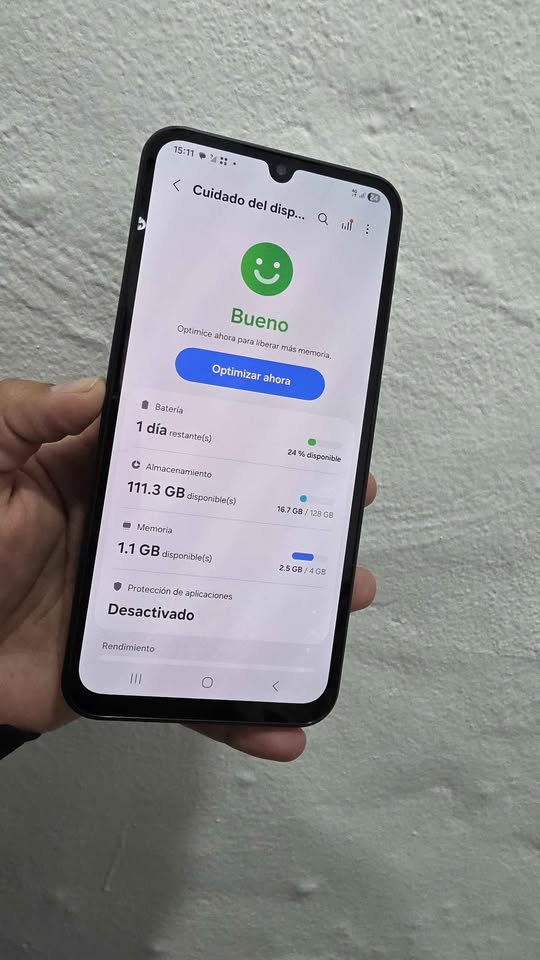 Samsung A15 libre de fabrica NO PERMUTO DE 128GB